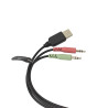 Casque Gaming WHITE SHARK OX GH-2140 - Noir