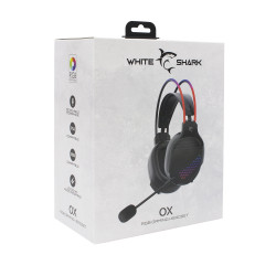Casque Gaming WHITE SHARK OX GH-2140 - Noir
