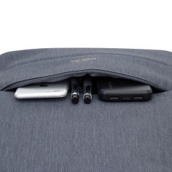 Sac à Dos Antivol Pour PC Portable RIVACASE 7562 15.6'' - Gris Foncé