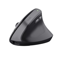 Souris Sans Fil Verticale Rechargeable TRUST BAYO II - Noir