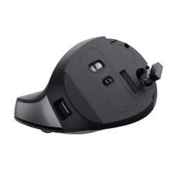 Souris Sans Fil Verticale Rechargeable TRUST BAYO II - Noir
