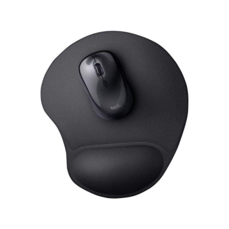 Tapis de Souris TRUST Bigfoot Avec Repose-Poignet Small - Noir