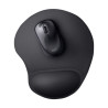 Tapis de Souris TRUST Bigfoot Avec Repose-Poignet Small - Noir