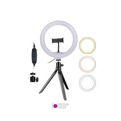 Ring light QX-260 avec Mini Trépied