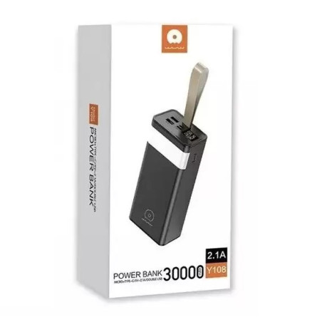 Power Bank WUW Y108 / 30 000 mAh / 2.1A