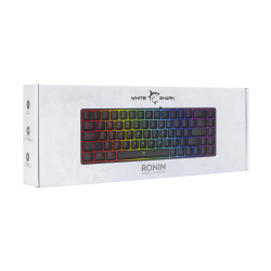 Clavier Gaming Membrane WHITE SHARK RONIN GK-2201 - Noir