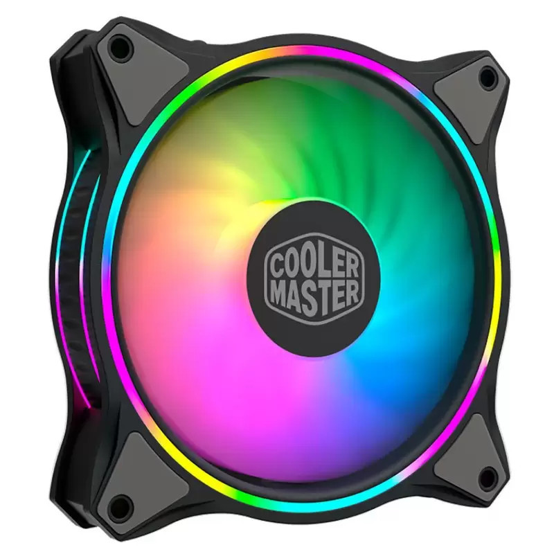 Ventilateur de Boitier COOLER MASTER MASTERFAN MF120 HALO - ARGB - Noir