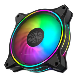 Ventilateur de Boitier COOLER MASTER MASTERFAN MF120 HALO - ARGB - Noir