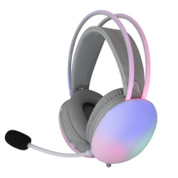 Casque Gaming WHITE SHARK FIREFLY GH-2342 - Blanc