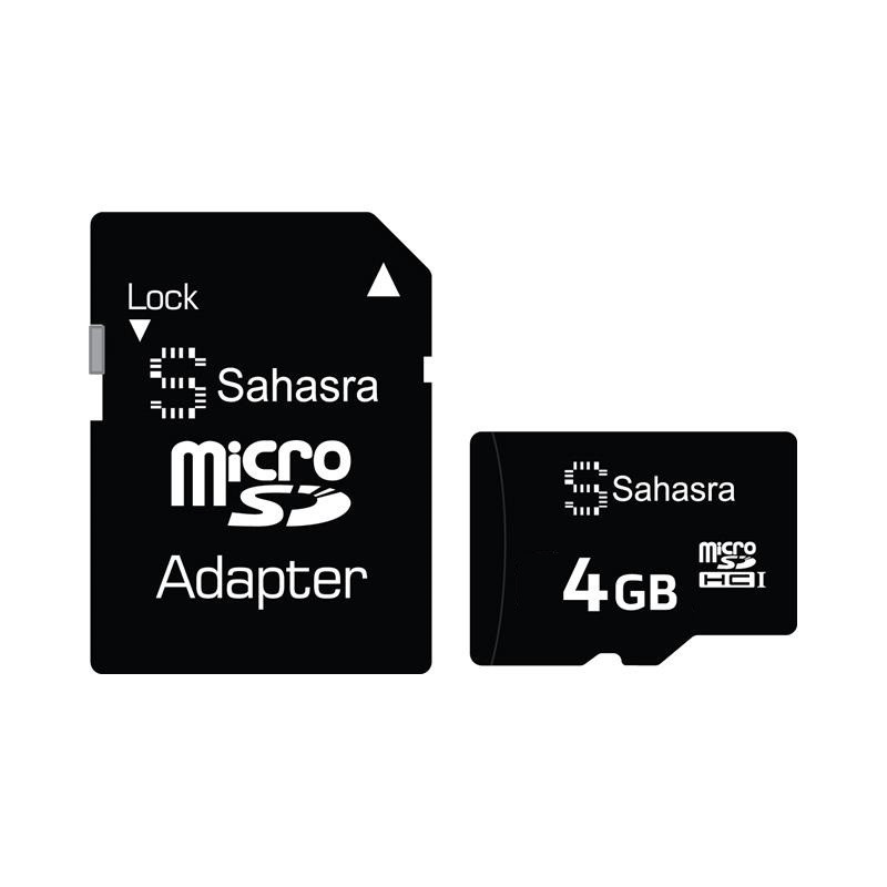 Carte Mémoire SAHASRA 8GB Class 6 avec Adaptateur