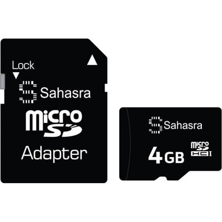 Carte Mémoire SAHASRA 8GB Class 6 avec Adaptateur