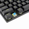 Clavier Gaming Mécanique WHITE SHARK COMMANDOS GK-2106 - Noir - Blue Switch
