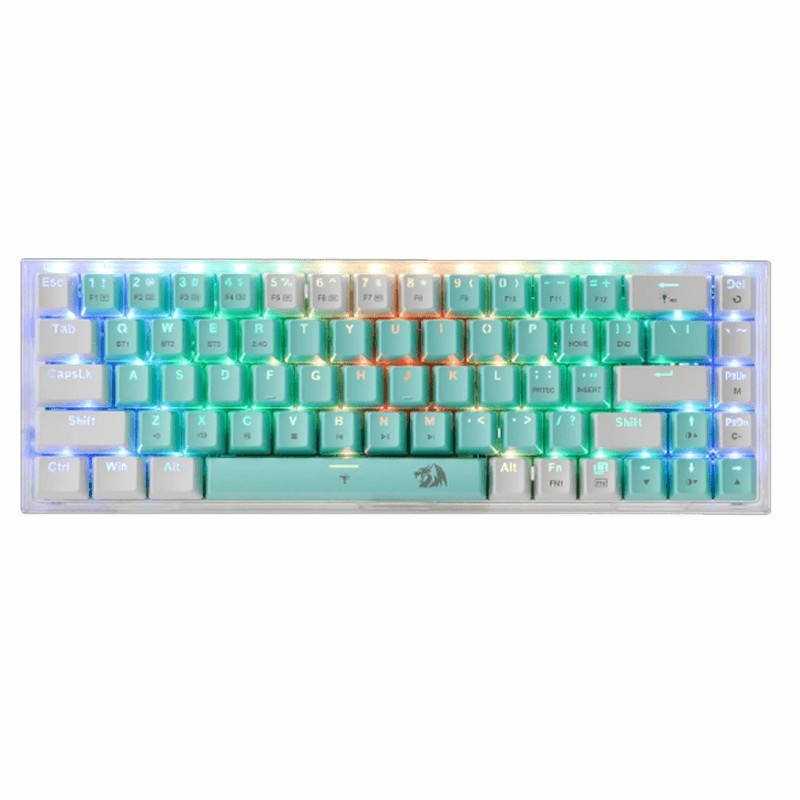 Clavier Gaming Mécanique REDRAGON CASTOR PRO K631 - Bleu Blanc