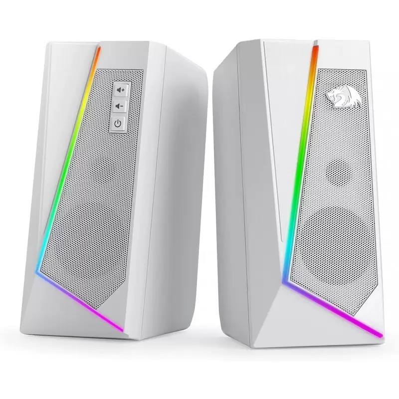 Haut Parleur Gaming REDRAGON ANVIL GS520 - 10W - Blanc