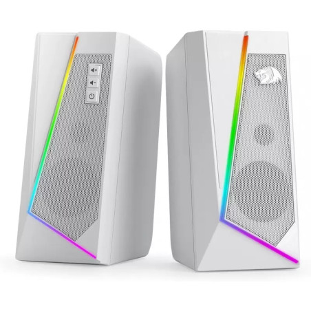 Haut Parleur Gaming REDRAGON ANVIL GS520 - 10W - Blanc