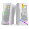 Haut Parleur Gaming REDRAGON ANVIL GS520 - 10W - Blanc