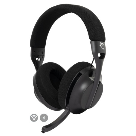 Casque Gaming Sans Fil / Bluetooth WHITE SHARK FALCON WGH-2441 - Noir