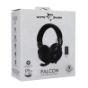 Casque Gaming Sans Fil / Bluetooth WHITE SHARK FALCON WGH-2441 - Noir