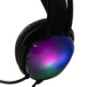 Casque Gaming WHITE SHARK PEACOCK GH-2444 RGB - Noir