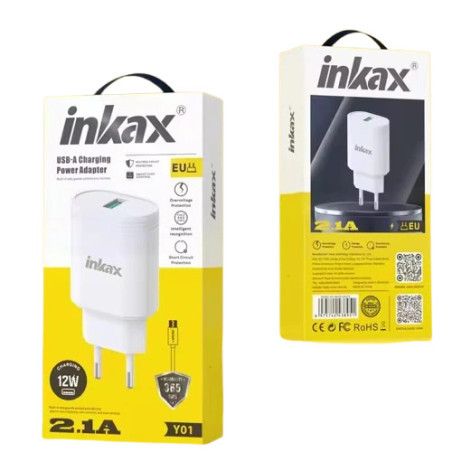Chargeur Micro USB 2.1A 12W INKAX Y01