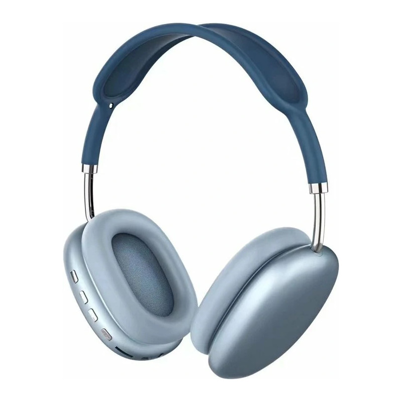 Casque Bluetooth MP3 P9 - Bleu