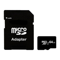 Carte mémoire DEVIS Micro SDHC A1 Class 10 - 64 Go