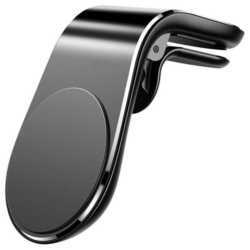 Support Voiture Magnétique Forme L - Noir