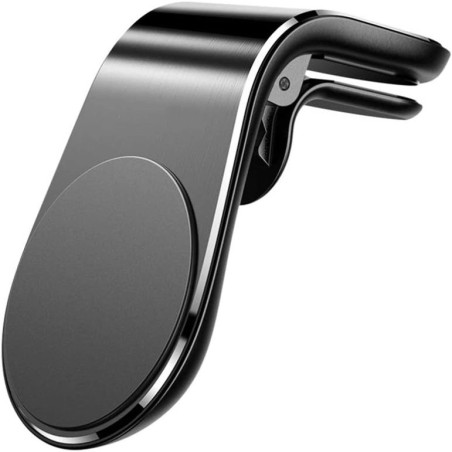Support Voiture Magnétique Forme L - Noir