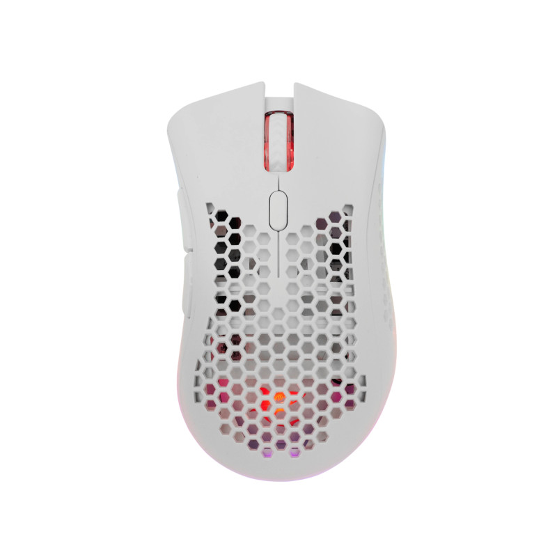 Souris Sans Fil Gaming WHITE SHARK LIONEL GM-5012 - Blanc