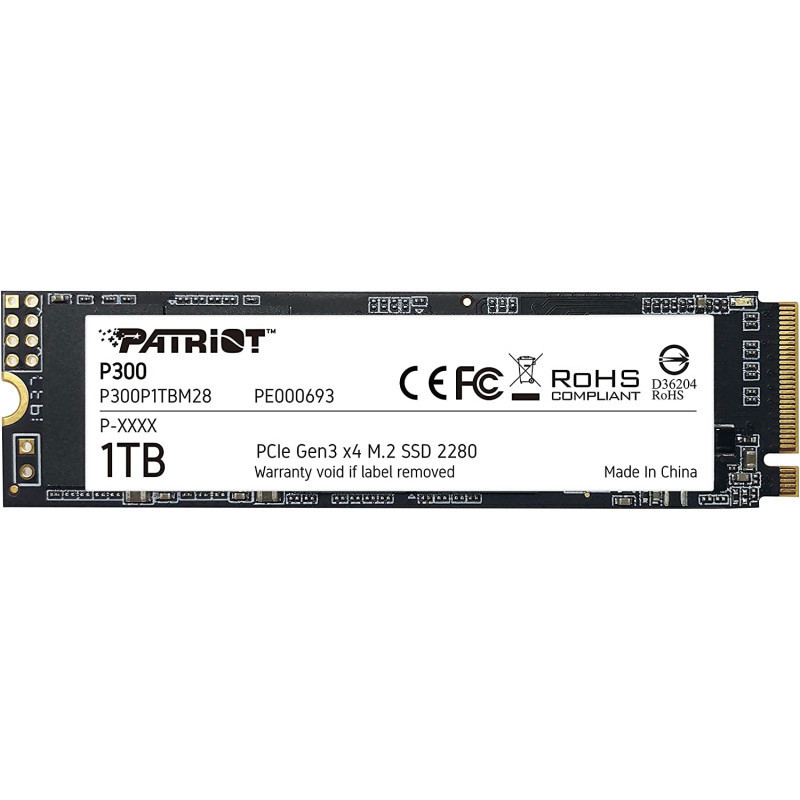 Disque SSD M.2 NVMe Patriot P300 / 1 To