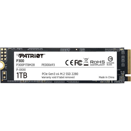 Disque SSD M.2 NVMe Patriot P300 / 1 To