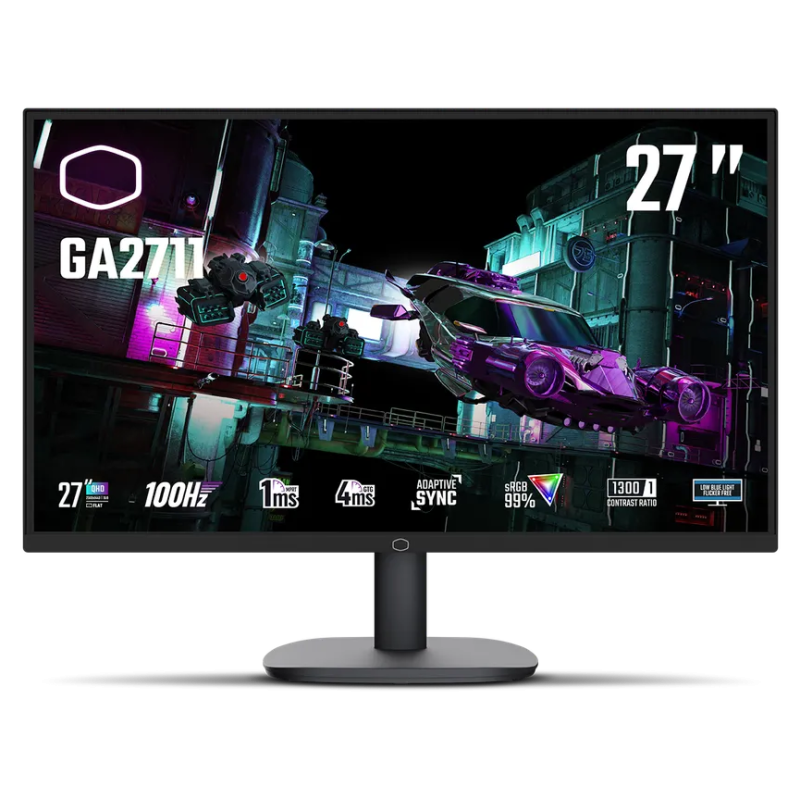 Ecran Gaming COOLER MASTER GA2711 27" 2K QHD IPS / 100 Hz