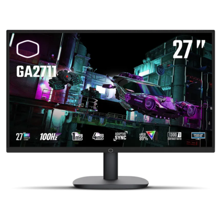 Ecran Gaming COOLER MASTER GA2711 27" 2K QHD IPS / 100 Hz