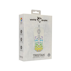 Souris Gaming WHITE SHARK TRISTAN GM-9004 - Blanc