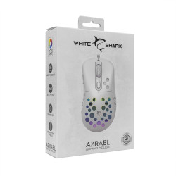 Souris Gaming WHITE SHARK AZRAEL GM-5013 - Blanc