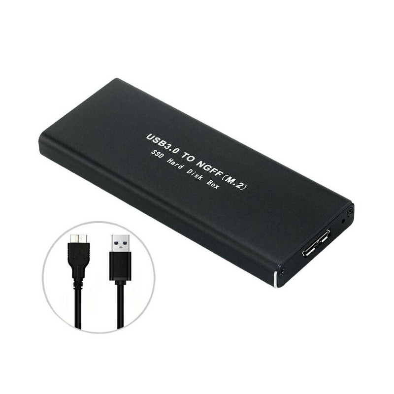 Boitier Externe Pour disque dur SSD M.2 NVME Vers USB 3.0 SHL-R320