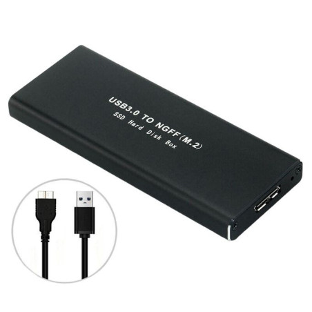 Boitier Externe Pour disque dur SSD M.2 NVME Vers USB 3.0 SHL-R320