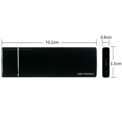 Boitier Externe Pour disque dur SSD M.2 NVME Vers USB 3.0 SHL-R320