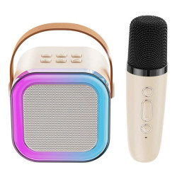 Haut Parleur Bluetooth K12 5W Avec Microphone - Beige