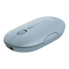 Souris Sans Fil et Bluetooth TRUST PUCK ULTRA FINE Rechargeable - Bleu