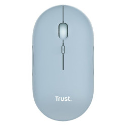 Souris Sans Fil et Bluetooth TRUST PUCK ULTRA FINE Rechargeable - Bleu