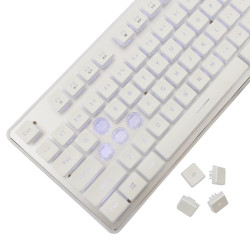 Clavier Gaming Membrane WHITE SHARK TACHI GK-003241 - Blanc