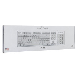 Clavier Gaming Membrane WHITE SHARK TACHI GK-003241 - Blanc