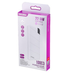 Power Bank KAKUSIGA KSC-1086 20000 mAh 22.5W - Blanc