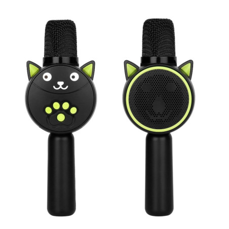 Microphone Karaoké Bluetooth - BEST SOUND MC881 - Noir Jaune