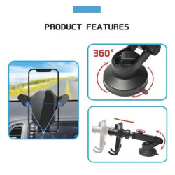 Support Smartphone pour Voiture RT-666