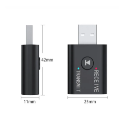 Récepteur et Transmetteur Audio USB Jack Bluetooth 5.0 TR6
