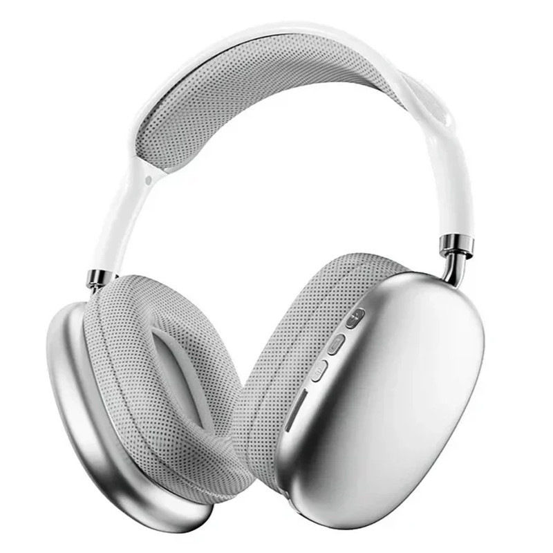 Casque Bluetooth MP3 P9 PRO MAX - Blanc