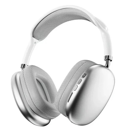Casque Bluetooth MP3 P9 PRO MAX - Blanc