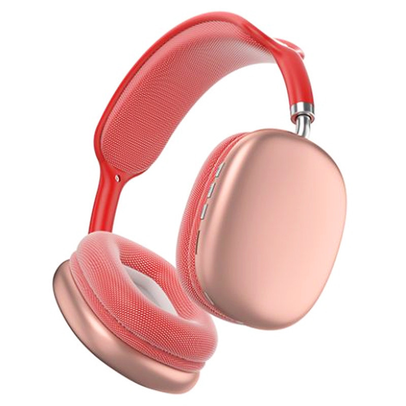Casque Bluetooth MP3 P9 PRO MAX - Rouge